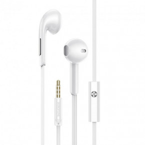  Borofone BM55 Sonido universal earphones with microphone 3.5  (mini-Jack) White (BM55W) 3