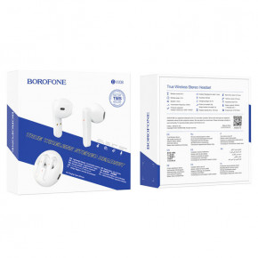  Borofone BW08 Bluetooth 5.1 White (BW08W) 5