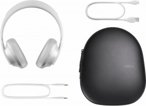   Bose Noise Cancelling Headphones 700 Silver (794297-0300) (7)