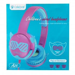  Celebrat A25 children headset Blue