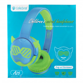  Celebrat A25 children headset Green