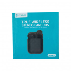  Celebrat W10 TWS Bluetooth V5.0 Black