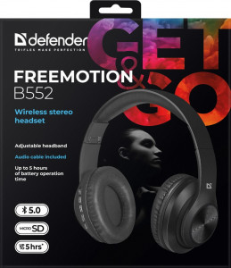    Defender FreeMotion B552 Bluetooth  (63552) 5