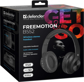    Defender FreeMotion B552 Bluetooth  (63552) 6