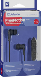  Defender FreeMotion B680 Black Bluetooth (63680) 5