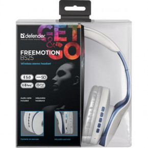  Defender FreeMotion B525 White-Blue (63526) 6