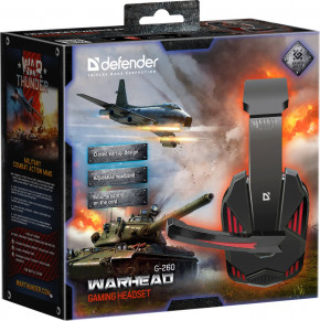  Defender Warhead G-260 Black/Red (64121) 7