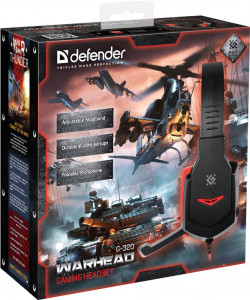  Defender Warhead G-320 Black-Red (64033) 6