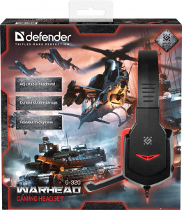  Defender Warhead G-320 Black-Red (64033) 7