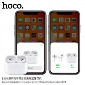  Bluetooth HOCO ES36 TWS white 4