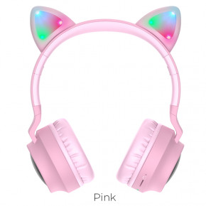  Hoco Cheerful Cat ear W27 Pink (11869)