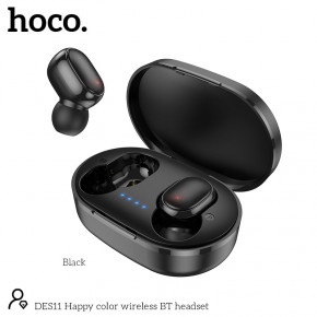  Hoco DES11 Wireless Headset TWS Black