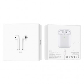  Hoco EW01 Original series true wireless TWS White 3