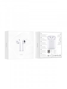  Hoco EW02 Original series true wireless TWS White 3