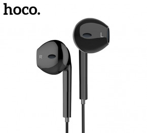  Hoco M1 Max crystal earphones with mic Black