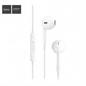  Hoco M1 Max crystal earphones with mic White