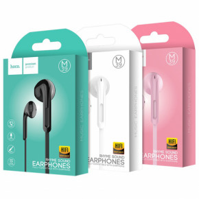  Hoco M39 Rhyme sound earphones with microphone Black 3