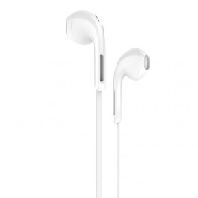  Hoco M39 Rhyme sound earphones with microphone White