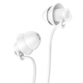  Hoco M81 Imperceptible universal sleeping earphone White 3