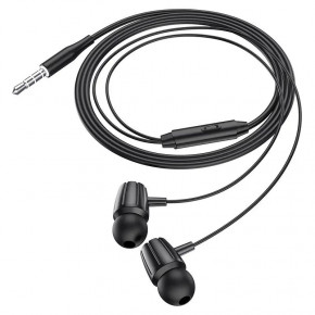  Hoco M88 Graceful universal earphones with mic Black 5