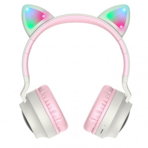 Bluetooth  Hoco W27 Cat ear Grey 3