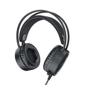   Hoco W100 Touring gaming headset   Black 3