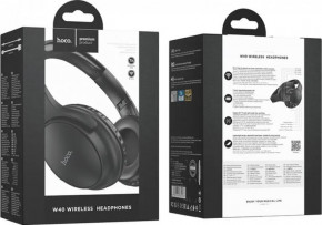 Bluetooth  Hoco W40 Mighty Black 6