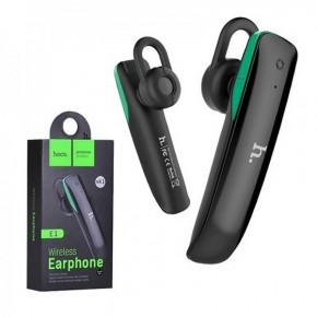  Bluetooth Hoco E1 Earphone Black (BS-000056870)