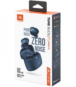 Bluetooth- JBL Tune Buds Blue (JBLTBUDSBLU) 10