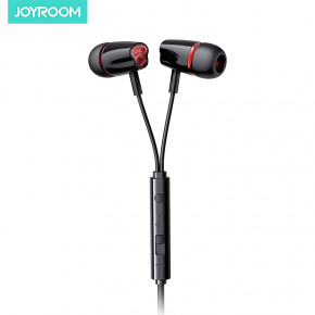  Joyroom In-ear wired control JR-EL114 Black