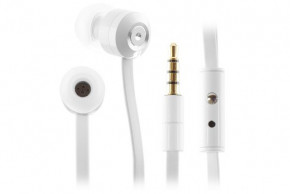    KitSound Ribbons Earphones White (KSRIBWH)