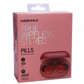  Bluetooth Momax PILLS TWS Red (BS-000068356) 3