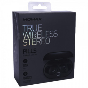  Bluetooth Momax PILLS TWS Black (BS-000068356) 3