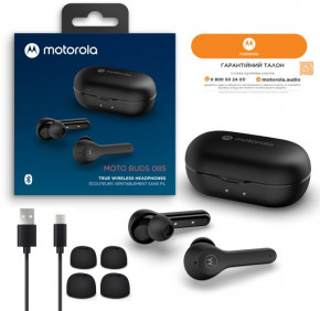  TWS Motorola MOTO BUDS 085 Black (BUDS085-B) 8