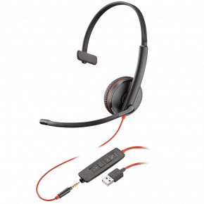  Plantronics Blackwire C3215 USB-A (mono) (209746-201) 5