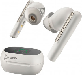    Poly TWS Voyager Free 60+ Earbuds + BT700C + TSCHC White (7Y8G6AA)