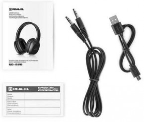 Bluetooth- REAL-EL GD-820 Black 9