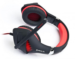  Real-El GDX-7600 Black/Red 5