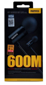  Remax RM-600M Earphone Black #I/S 5