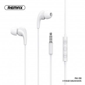  Remax Music Call Wired RW-108 white (11957)