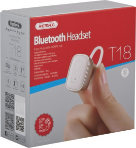 Bluetooth  Remax RB-T18-White 6