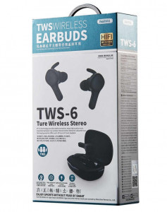  Bluetooth Remax True TWS-6  ,  6