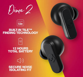  SkullCandy DIME 2 True Black (S2DBW-P740) Refurbished 3