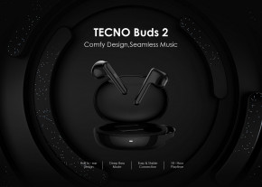  Tecno Buds 2 Black (4895180765681) 14