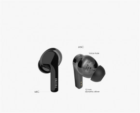  Tecno Hipods H3 Black (4895180768019) 3