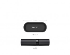  Tecno Hipods H3 Black (4895180768019) 4