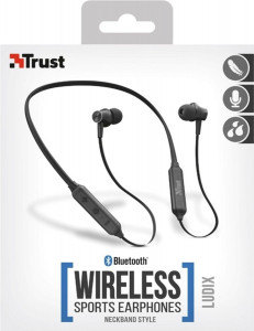 Bluetooh- Trust Ludix Wireless Waterproof Black (23108) (1887573) 5