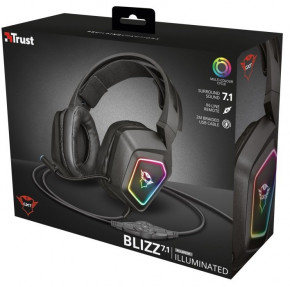   Trust GXT450 BLIZZ 71 RGB USB Black (23191) 4