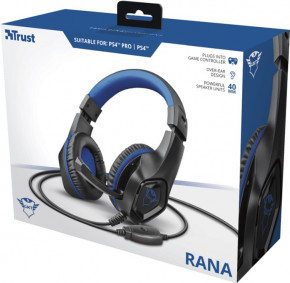  Trust GXT 404B Rana Gaming Headset for PS4 3.5mm BLUE (23309_TRUST) 5