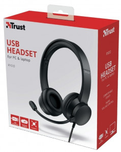    Trust Rydo On-Ear USB Black (24133) 13